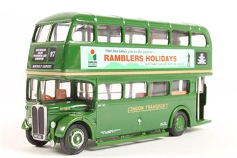 AEC RT (Closed) - "LT Green-á - Ramblers Holidays"