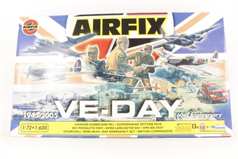 VE-Day 60th Anniversary set - missing paints and glue