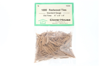 Redwood ties x1000