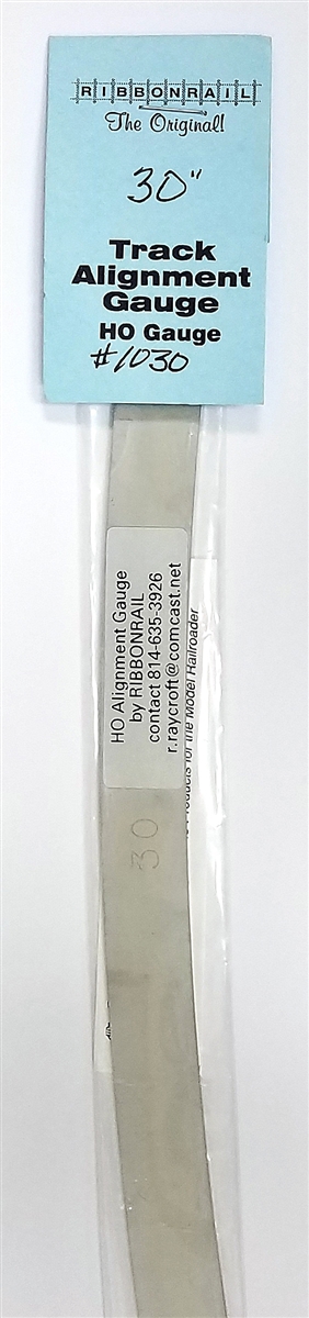 10" Track Alignment Gauge, Curved 30" Radius