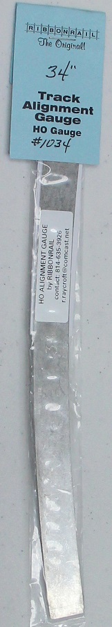 10" Track Alignment Gauge, 34" Radius