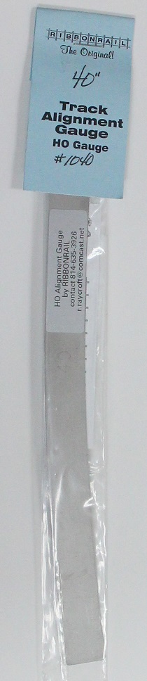 10" Track Alignment Gauge, 40" Radius