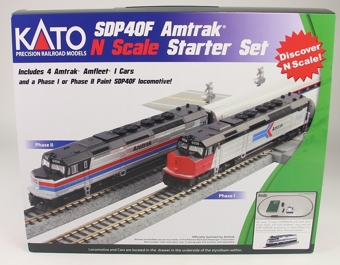 SDP40F with Amfleet I Cars Starter Set of Amtrak (Phase II)