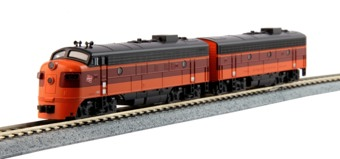 F7A & F7B EMD 95A, 95B of the Milwaukee Road - digital fitted