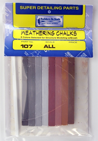 Weathering Chalks with Brush (8)