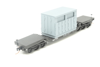 Depressed center six axle flat car of the Baltimore & Ohio - black 9935