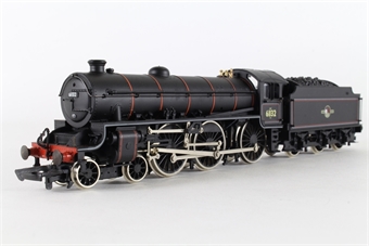 Class B1 4-6-0 61132 in BR black with late crest