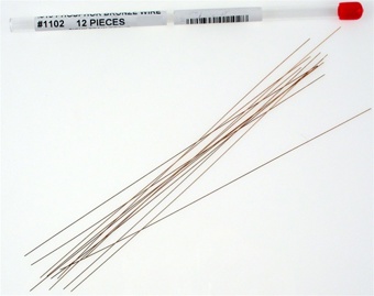 .015 x 8" Phosphor Bronze Wire (12)