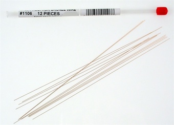 .0125 x 8" Phosphor Bronze Wire (12)