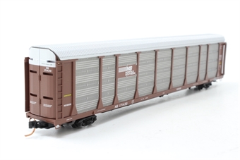 89' tri-level enclosed Autorack of the Norfolk Southern - brown 171430