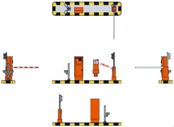 Controlled Entry Kiosk (CEK), Orange