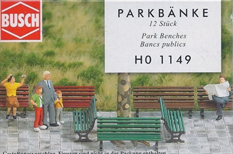 Park Benches HO scale.
