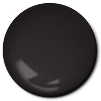 Enamel Paint Flat Black, 1/4 oz.