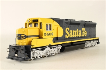 SD45 EMD 5408 of the Santa Fe
