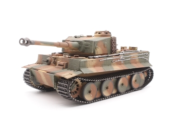 Radio-controlled Tiger I in grey - metal drive and tracks, sound, BB & smoke - Pro Edition