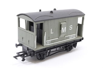 5-plank open wagon in LMS grey
