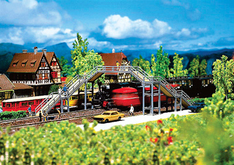 2-Track Steel Footbridge