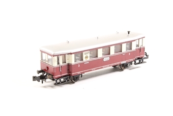 Class VB140 DMU Trailer Car in Red & Cream of the DRG