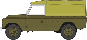 Land Rover Series 2 LWB Canvas in bronze & green