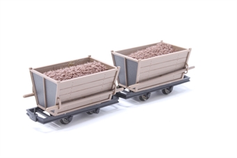 2 Peat transport wagons