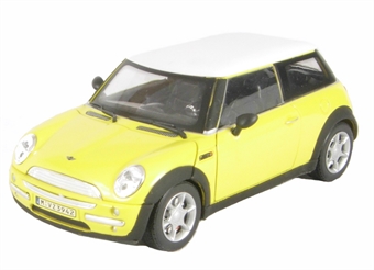 New (2001) Mini Cooper in Yellow
