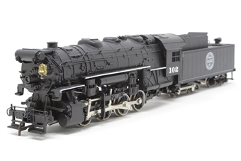 USRA 0-8-0 102 of the Indiana Harbour Belt Railroad