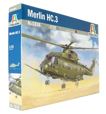 Westland Merlin HC3 with RAF marking transfers