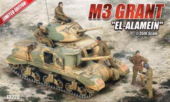 M3 Grant medium tank with British tank crew