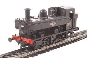 Class 1366 0-6-0PT 1368 in BR black with late crest