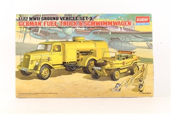 German Fuel Truck & Schwimmwagen