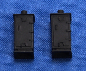 Black Tall Relay Cabinet (Set of 2)