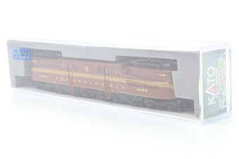 GG1 electric 4909 of the Pennsylvania State Railroad - tuscan red