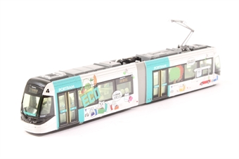 Portram Tram TLR0605 in Cat Livery  (powered)