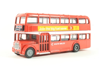 Bristol/ECW FLF Lodekka Type B d/deck bus "South Wales"