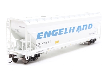 ACF 3-Bay Centerflow Covered Hopper Car #47485 "Engelhard"