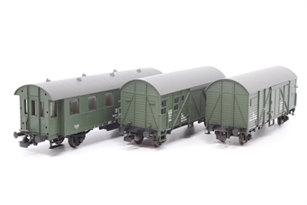 Construction train 3-car set of the DR
