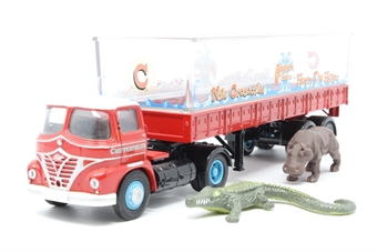 Foden S21 Artic Tank Trailer with Hippo & Crocodile - 'Chipperfields'