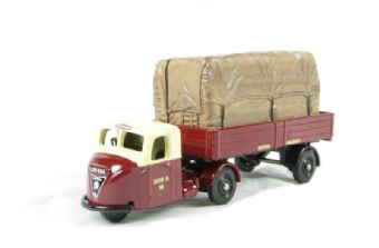 Scammell Scarab Sheeted Dropside in "British Rail" livery