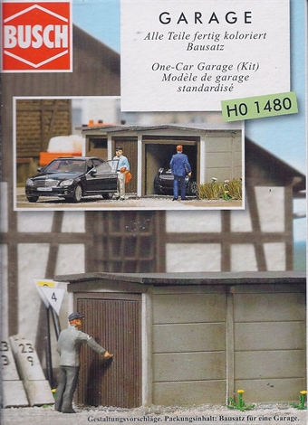 Garage HO scale