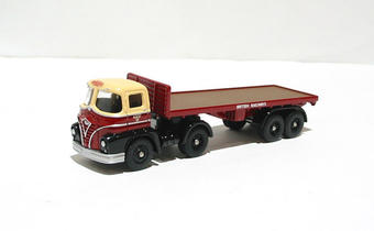 Foden S21 with flatbed trailer "British Rail"