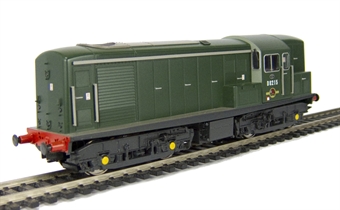 Class 15 D8215 in BR green livery.