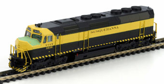 F45 EMD 3636 of the Susquehanna (NYSW) - digital sound fitted
