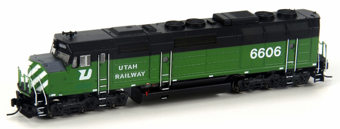 F45 EMD 6606 of the Utah Railway - digital sound fitted