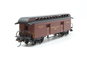 1860 baggage car of the Pennsylvania Railroad #6076