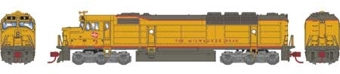 FP45 EMD 3 of the Milwaukee Road - digital sound fitted