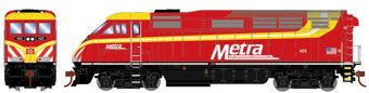 F59PHi EMD 425 of Chicago Metra - digital sound fitted