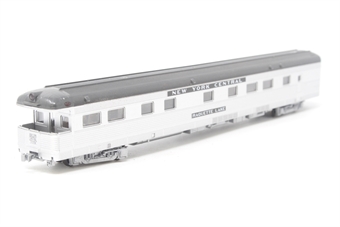 Budd business of the New York Central - silver and black Raquette Lake