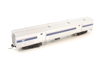 Corrugated baggage of Amtrak - red, blue and silver 1221