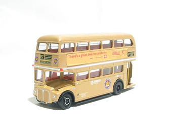 RM Routemaster AEC d/deck bus in golden jubilee gold livery "Arriva (London)"