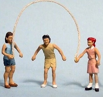 3 Girls Jumping Rope